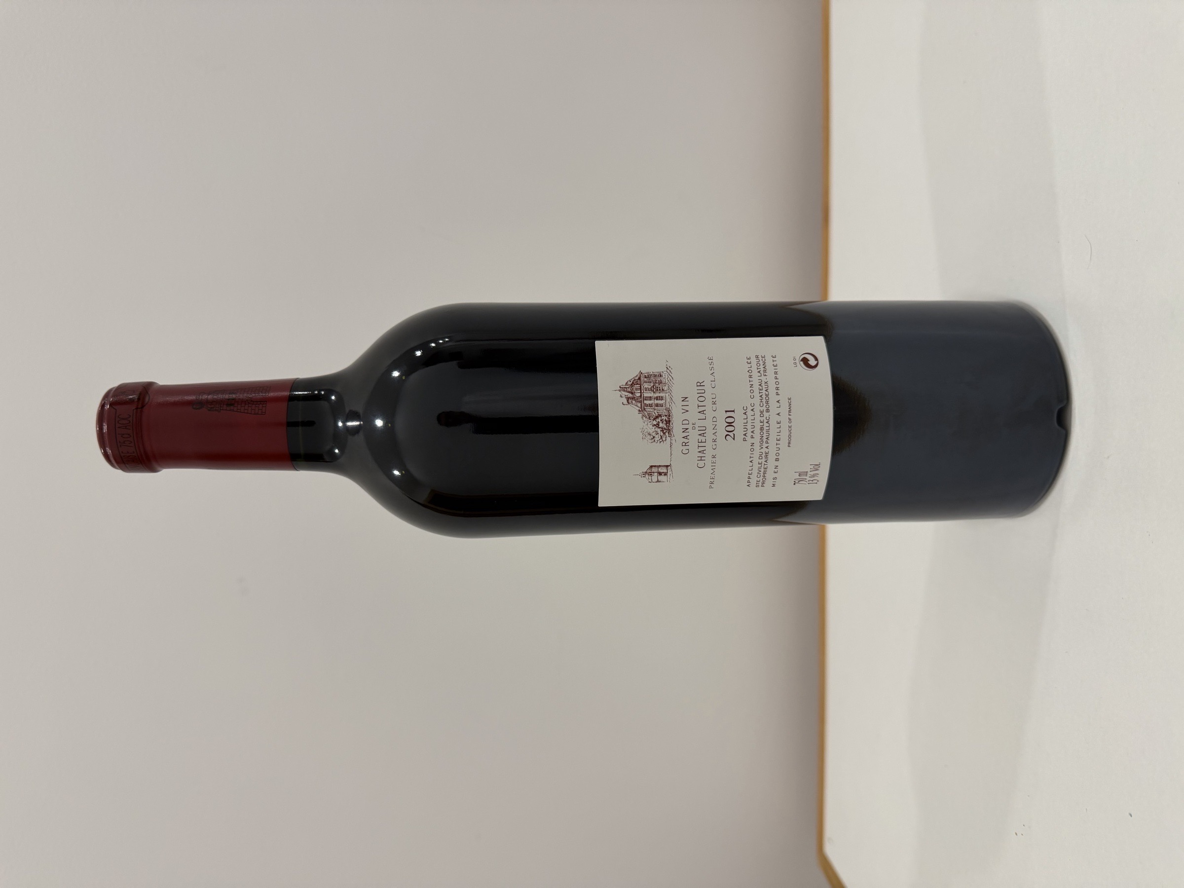 Château Latour 2001 · Bottles