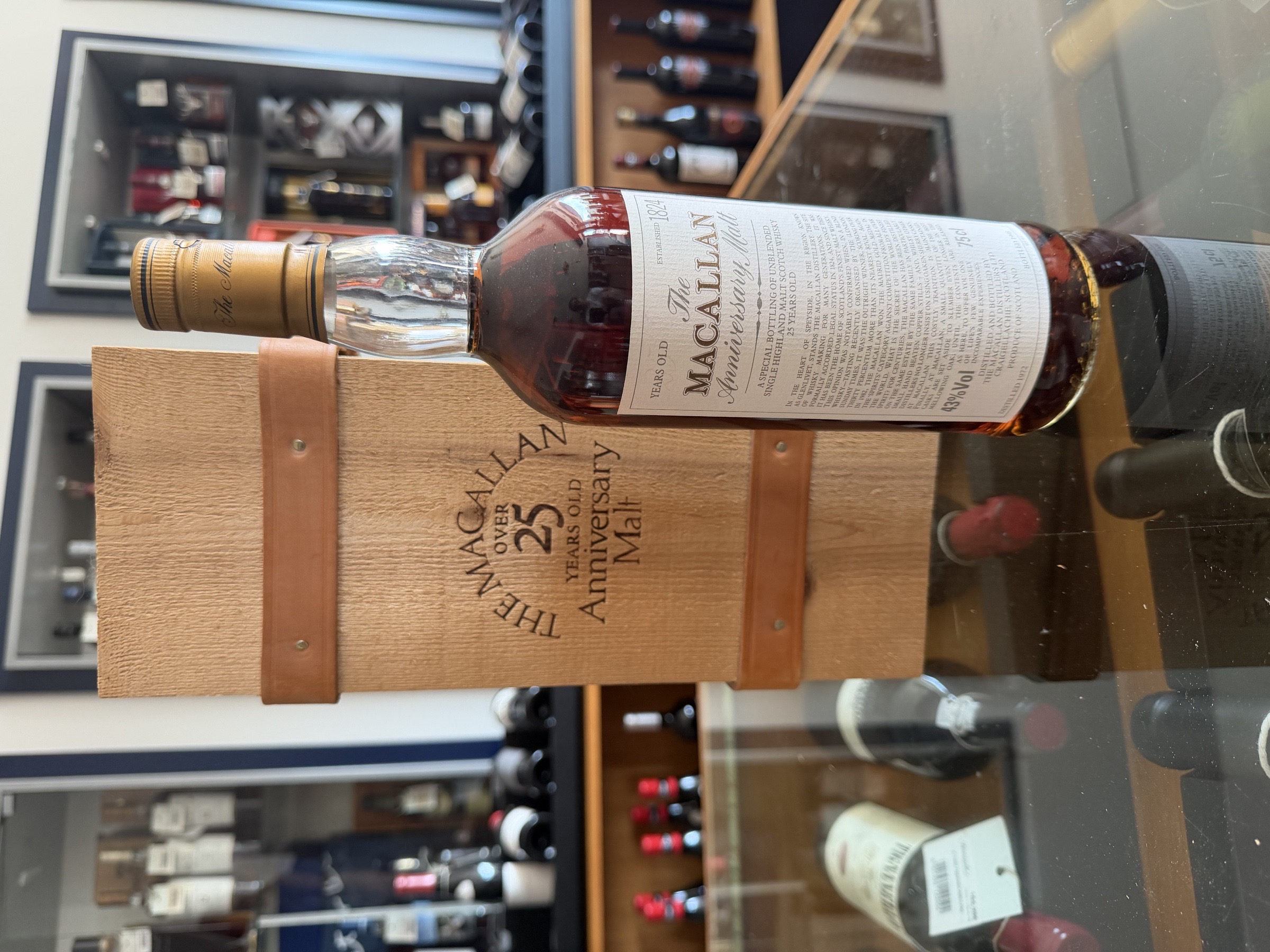 Macallan Anniversary Malt 25 Year Old 1972 1998 - Bottles